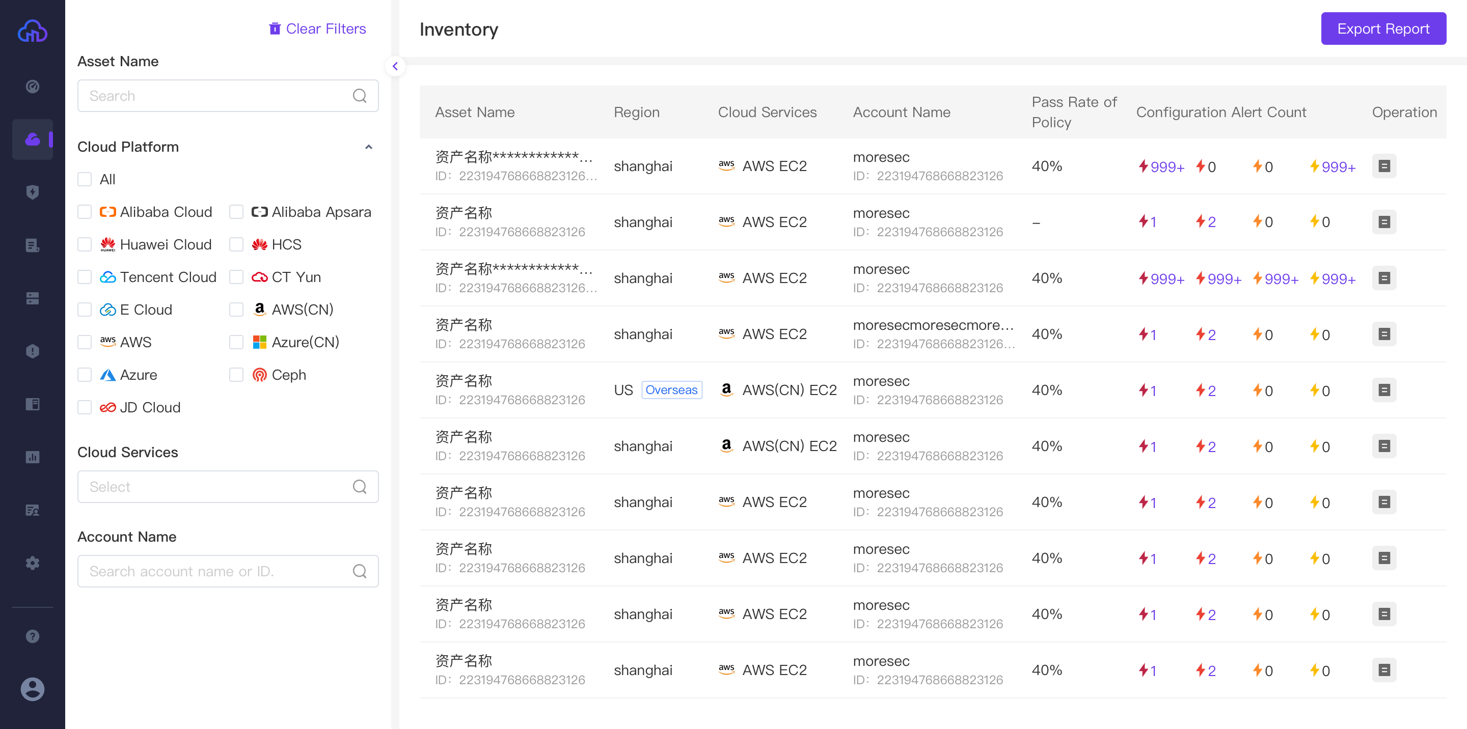 Asset List